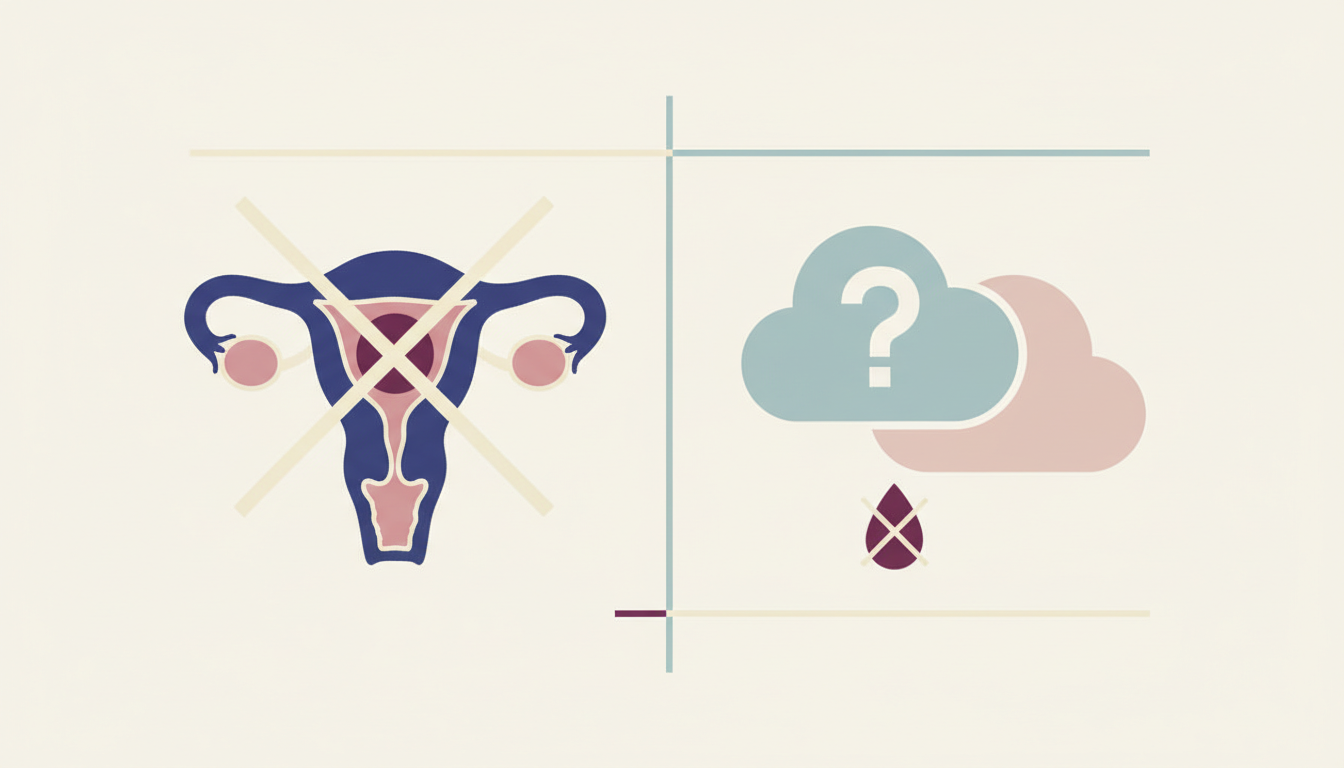 消退出血がなくても必ずしも妊娠ではありません