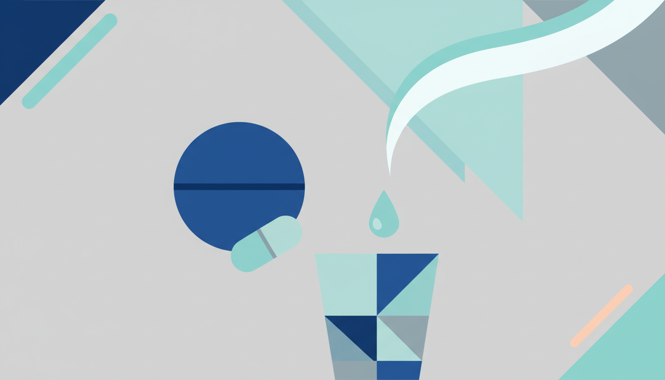 アフターピルは必ず「水」で飲むのが基本